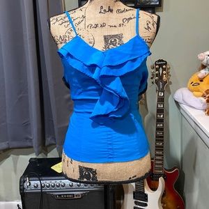 Blue tank top